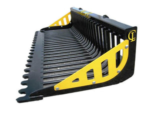 CL Fabrication EZ Rock bucket for skid steer