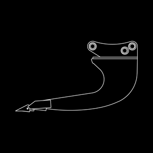 WAIN ROY Railroad / Cribbing buckets for backhoe loaders