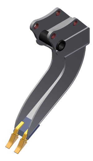 TAG Cribbing Bucket for 14 to 16 foot backhoes