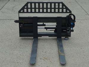 SPIDER hydraulic pallet forks for skid steer