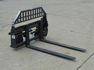 SPIDER hydraulic pallet forks for skid steer
