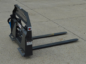 SPIDER hydraulic pallet forks for skid steer