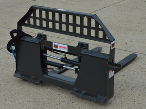 SPIDER hydraulic pallet forks for skid steer