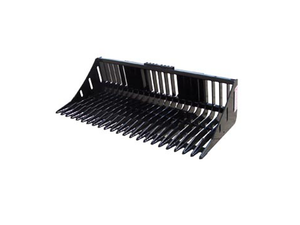 HAUGEN ROCK BUCKETS FOR SKID STEERS