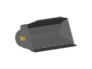 WERK-BRAU Skeleton Rock buckets for Wheel loaders / backhoes 10,000 - 14,000 lbs. (class BH)