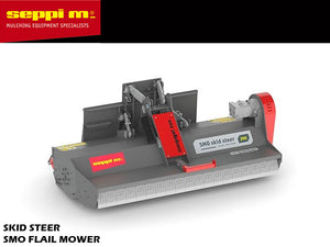SEPPI M SMWA & SMO flail mulcher for skid steer