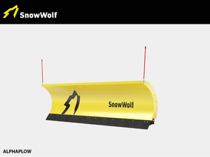 ALPHAPLOW DE SNOW WOLF PARA CARGADORAS DE RUEDAS