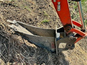 Mongo Spade bucket for excavators 2000-10000 lbs.