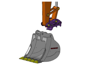 TAG universal spring loaded manual release quick coupler 4000 - 8000 lbs.