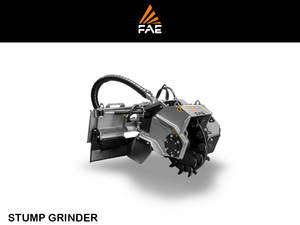 FAE Stump cutter for skid steer
