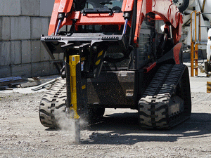 STANLEY hydraulic breakers for skid steer loaders