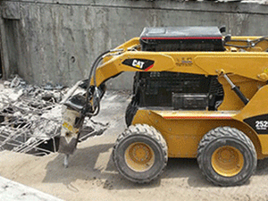 STANLEY hydraulic breakers for skid steer loaders