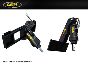 DIGGA DDS Series auger drive for skid steer high flow only