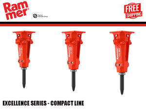 RAMMER Excellence Line Compact range hammer for skid steer loader