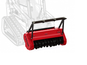 FECON Bullhog Drum Mulcher for Standard Flow Skid Steer