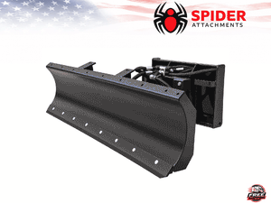 SPIDER ATTACHMENTS Standard Grade Snow Blades for skid steer loaders and compact tractors