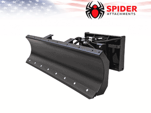 SPIDER ATTACHMENTS Standard Grade Snow Blades for skid steer loaders and compact tractors