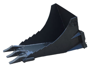 SPIDER ATTACHMENTS Stump bucket for mini loader