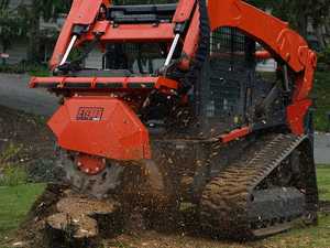 ETERRA Vortex Skid Steer Stump Grinder Attachment