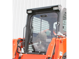Spider Attachments Kubota SVL65 SVL75 SVL90 SVL95 SVL97 coated polycarbonate replacement windshields