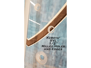 Spider Attachments Kubota SVL65 SVL75 SVL90 SVL95 SVL97 coated polycarbonate replacement windshields