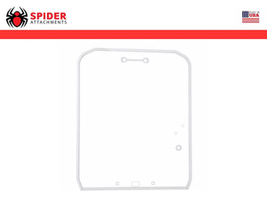 Spider Attachments Kubota SVL65 SVL75 SVL90 SVL95 SVL97 coated polycarbonate replacement windshields