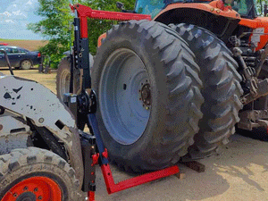 EIP Hydraulic Skid Steer Tire Changer | 64"–88" Tires