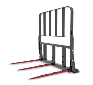 HLA Three Prong Bale Spear with Guard for Tractors