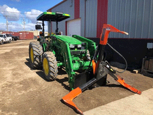 TireGrabber Hydraulic Tire Handler | Heavy Equipment Tire Grabber