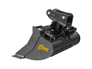 AMI Hydraulic tilt ditch cleaning bucket for excavator 14000 to 24000 lbs.