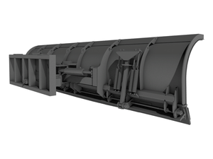 AMI Reactor Angle Blade – Heavy-Duty Snow Plow Attachment