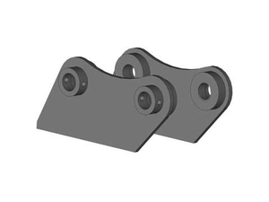 WERK BRAU Hangers / top mounts for Excavators