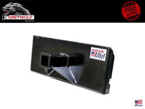 GREYWOLF mini skid steer 2" receiver hitch plate