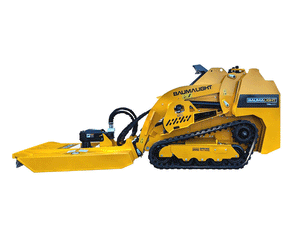BaumaLight TRL620D stand on compact mini loader