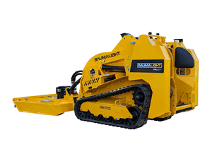 BaumaLight TRL620D stand on compact mini loader