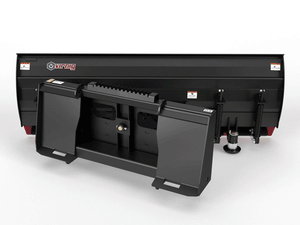 Virnig V40 Angle Snow Blade for machines with universal skid steer mount