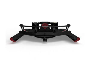 Desbrozadora rotativa Virnig V50 con cubierta frontal abierta