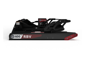 Desbrozadora rotativa Virnig V50 con cubierta frontal abierta