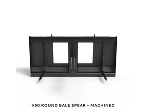 VIRNIG Bale Spears for skid steer loaders