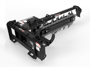 VIRNIG V60 zanjadora para minicargadora