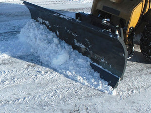 Virnig V60 Trip Edge Angle Snow Blade for machines with skid steer loader mounting