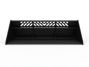 Virnig V50 Snow and Light Material Bucket for skid steer loaders