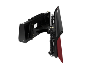 Virnig V50 Angle Snow Blade for machines with universal skid steer mount
