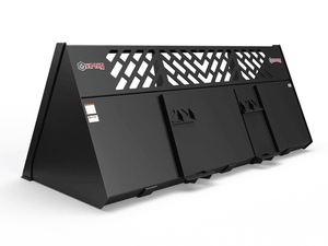 Virnig V60 Snow and Light Material Bucket for skid steer loader