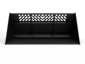 Virnig V60 Snow and Light Material Bucket for skid steer loader