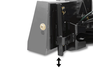 Virnig V60 V-Snow Blade for skid steer