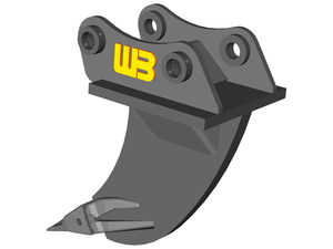 Werk-brau Ripper shank for Mini excavators 1,500-4,900 lbs. (mini 04 & 05)