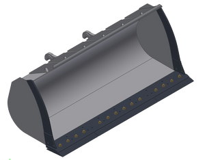 Cucharones de reciclaje de basura TAG para cargadores de ruedas