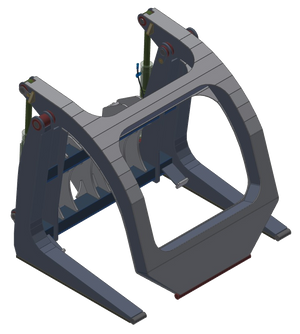 TAG Mill Yard Forks for Wheel Loaders