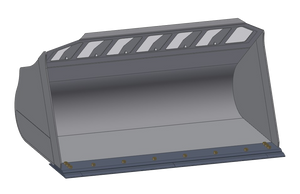 Cucharones de reciclaje de basura TAG para cargadores de ruedas